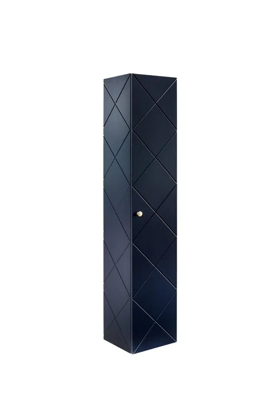 Armario Alto ELEGANCE HC35 2D 35x33x170 Azul - Baño