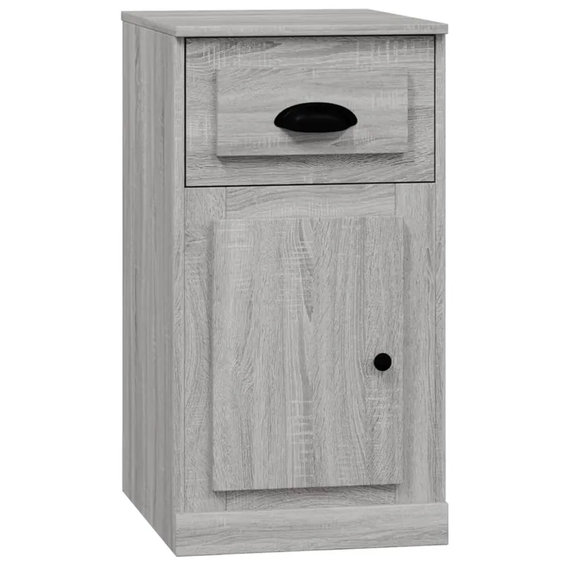 vidaXL Armario auxiliar y cajón madera contrachapada roble 40x50x75 cm - Muebles