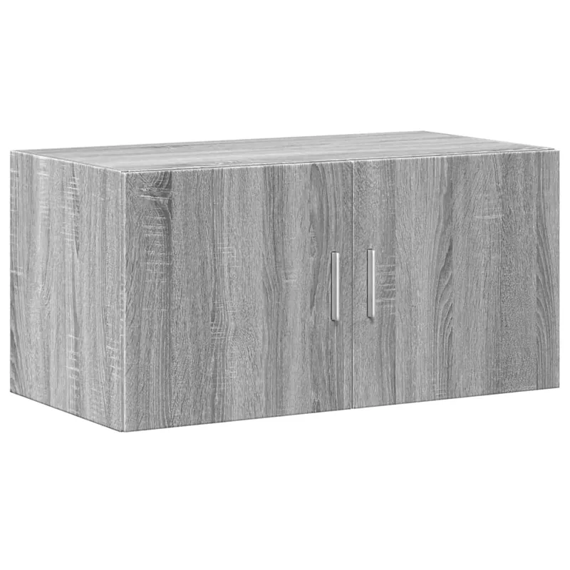 vidaXL Armario de pared madera de ingeniería gris Sonoma 80x42,5x40 cm - Muebles