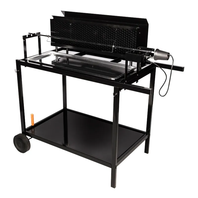 Asador de leña y carbón ROTISSOIRE PRO - Jardín