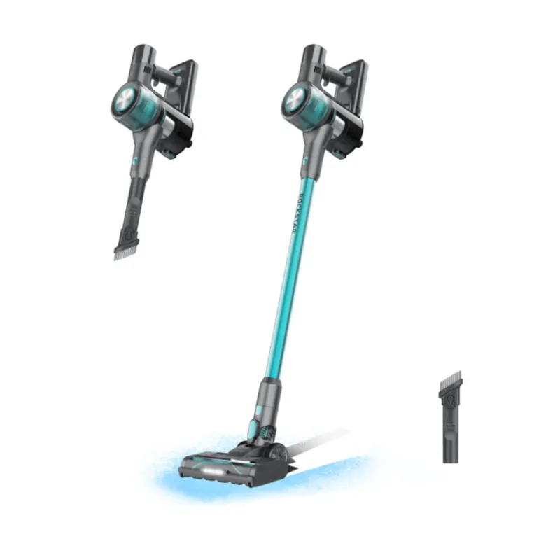 Aspirador de escoba Cecotec Conga Rockstar P50 265W 20000Pa antienredos azul - Electrodomésticos