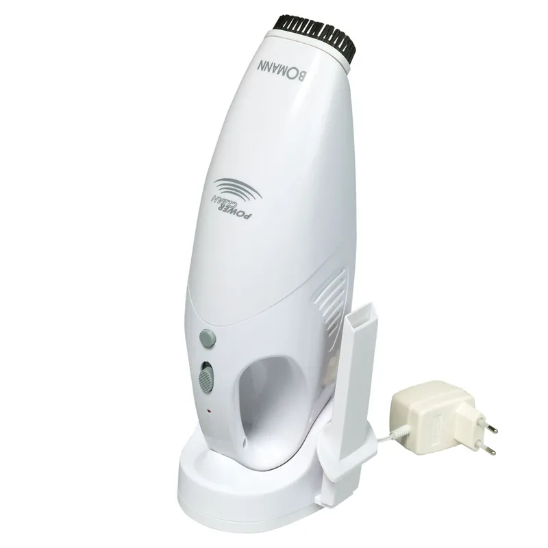 Bomann CB 967 Aspiradora de Mano Sin Cable, Potente, Batería Recargable, Filtro Lavable, Sitios Difíciles, 1400 , Blanco - Electrodomésticos