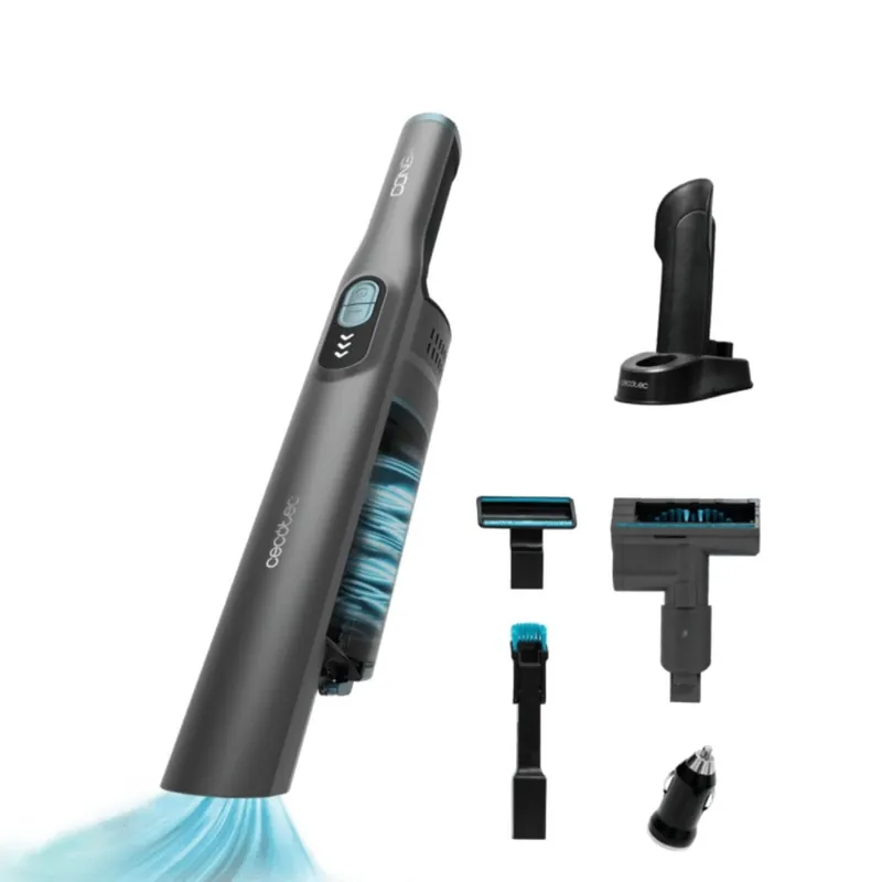 Aspirador de mano Cecotec Conga Rockstar Micro+ Clean&Car 210W 2in1 - Electrodomésticos