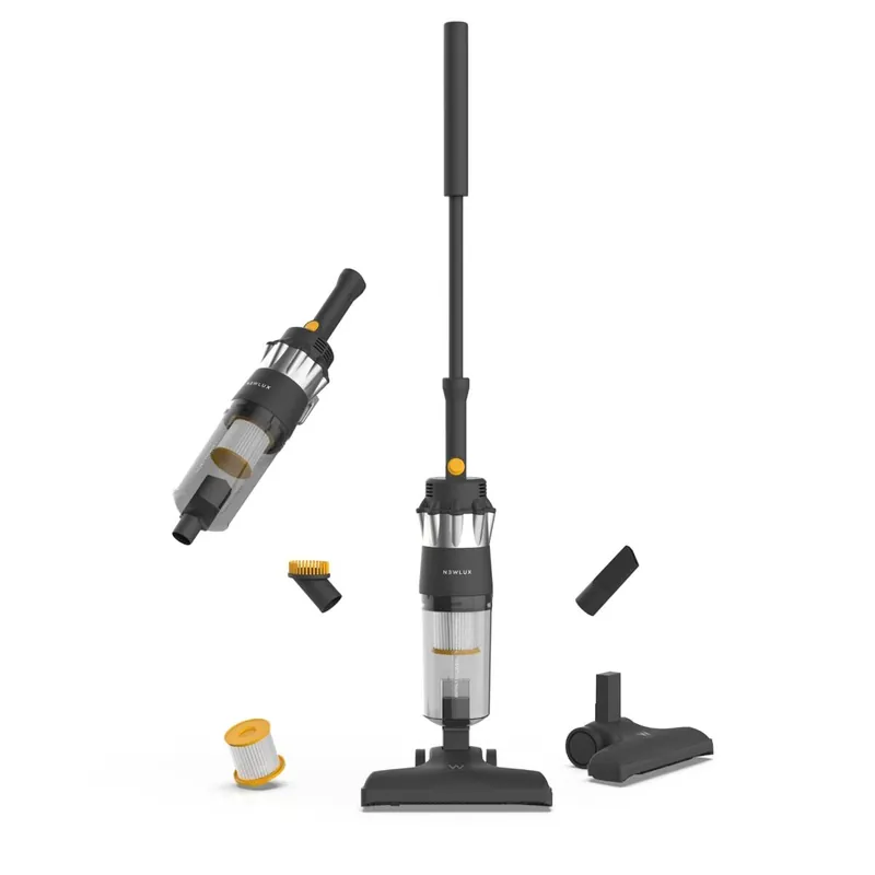 Aspirador Escoba InfinityPower V900 Newlux Negro - Electrodomésticos