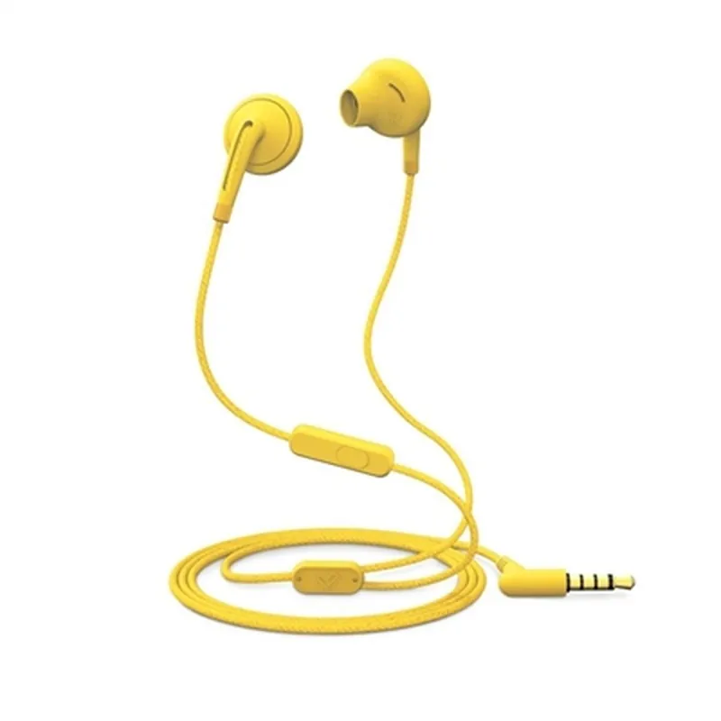 Auriculares con Micrófono Energy Sistem Style 2+ 3 mW - Amarillo
