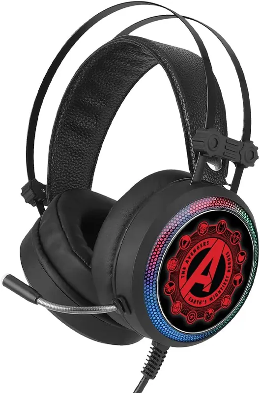 Auriculares Gaming con micrófono y LED con sonido envolvente HPGAVEN003 ERT - Electrónica