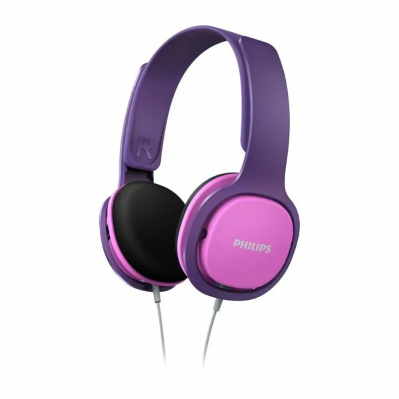 Auriculares de Diadema Philips 223180 Rosa/morado - Electrónica