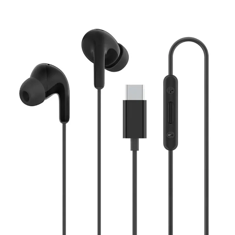 Auriculares Xiaomi Earphones Type C micrófono negro - Electrónica