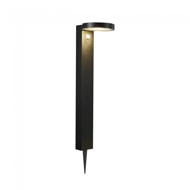 Baliza exterior LED solar con sensor Rica Round 5W marca Nordlux - Decoración