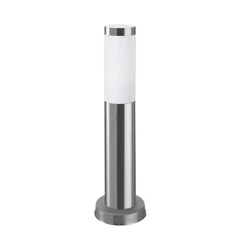 baliza para exterior metal color gris serie koral 7.8cm - Decoración