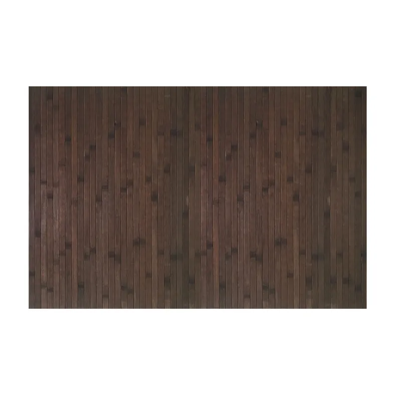 BAMBOO COOL - Alfombra Bambú Wengé, sin ribete y antideslizante, 60X90cm