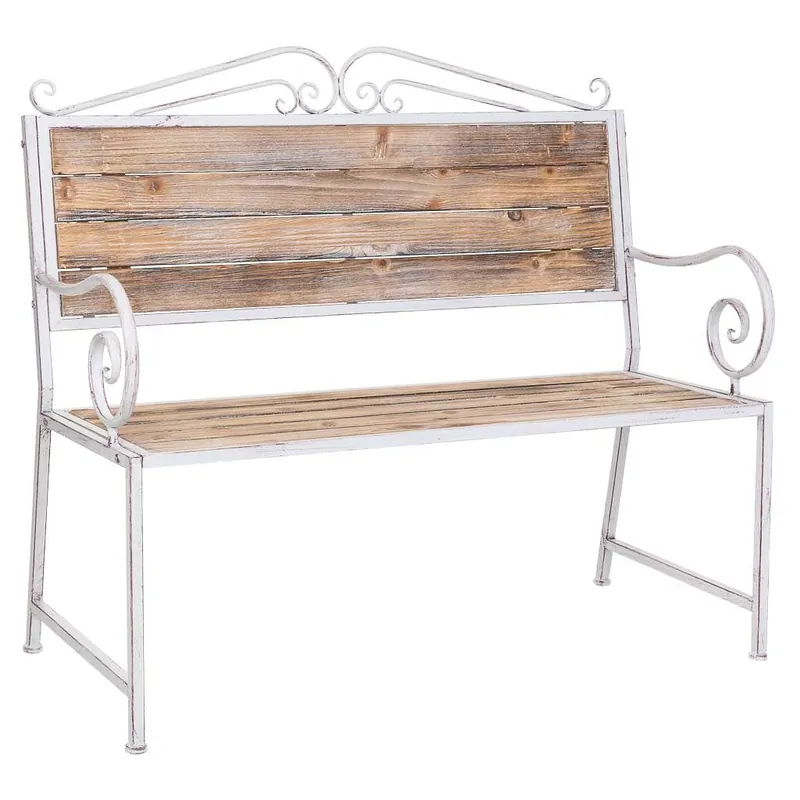 Banco gris 114x54x102 - Jardín