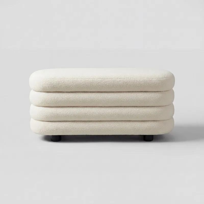 Banqueta FINLEY 110x45x46cm marca ECONAYA - Sofás sillones puffs