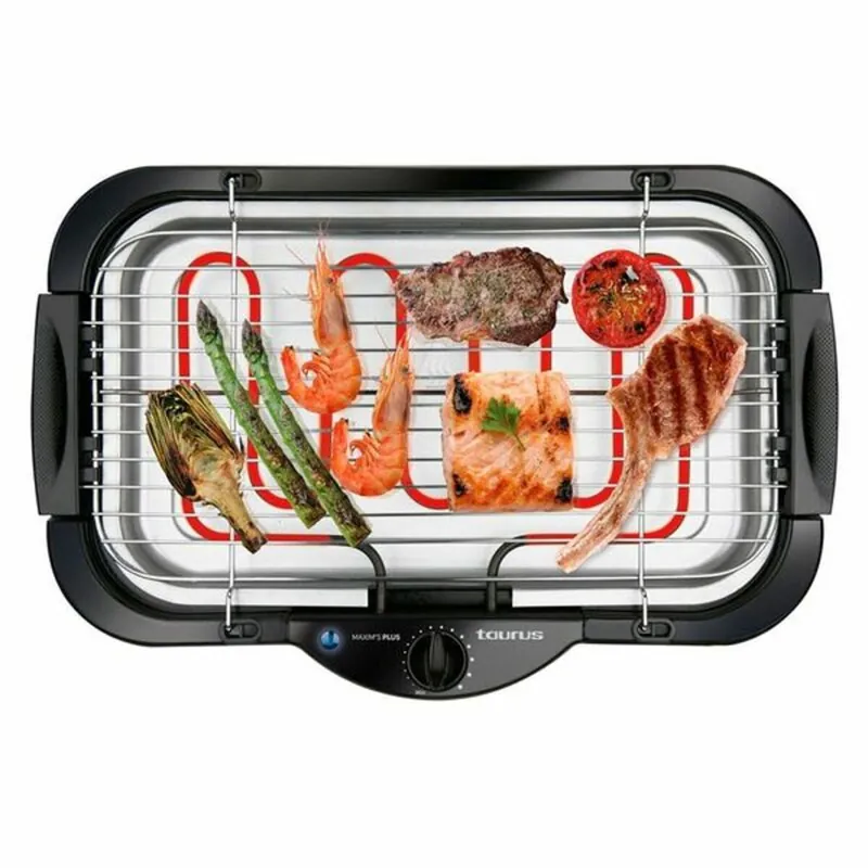 Barbacoa Taurus MAXIMS PLUS 2000W Negro 2000 W - Electrodomésticos