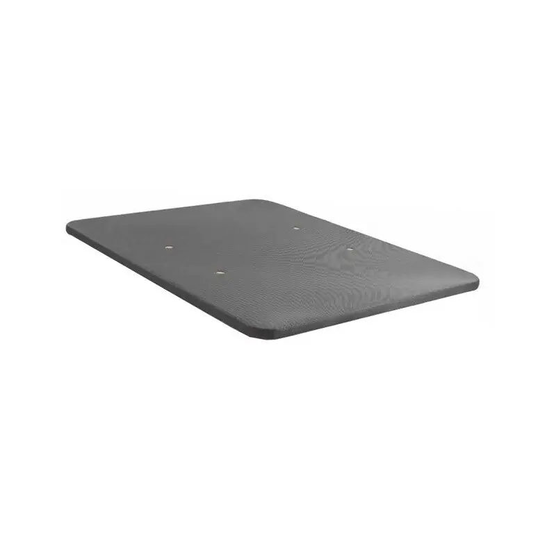 Base tapizada aglomerado gris 105x190x5cm - Descanso