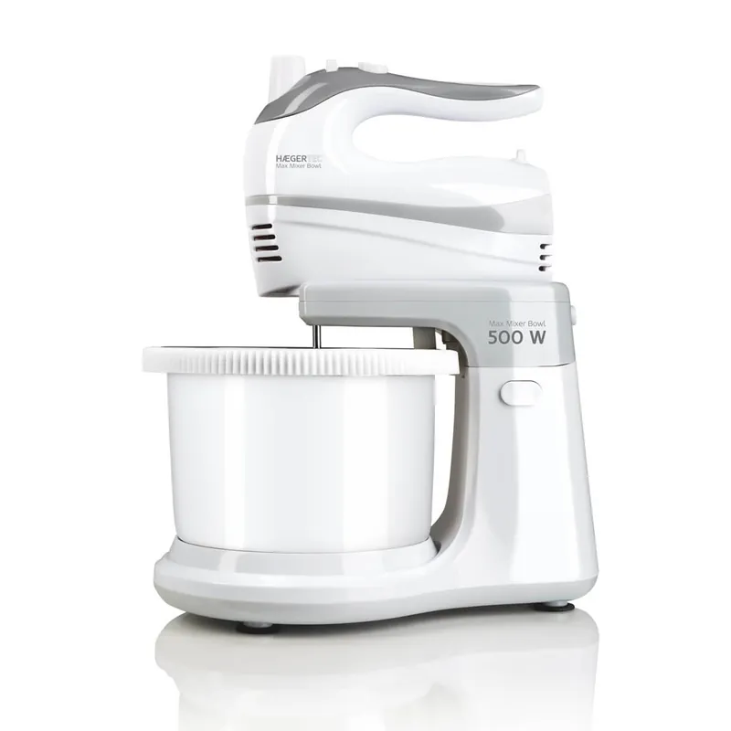 Batidora Amasadora com bol Haeger MAX MIXER BOWL 500W 3L - Electrodomésticos