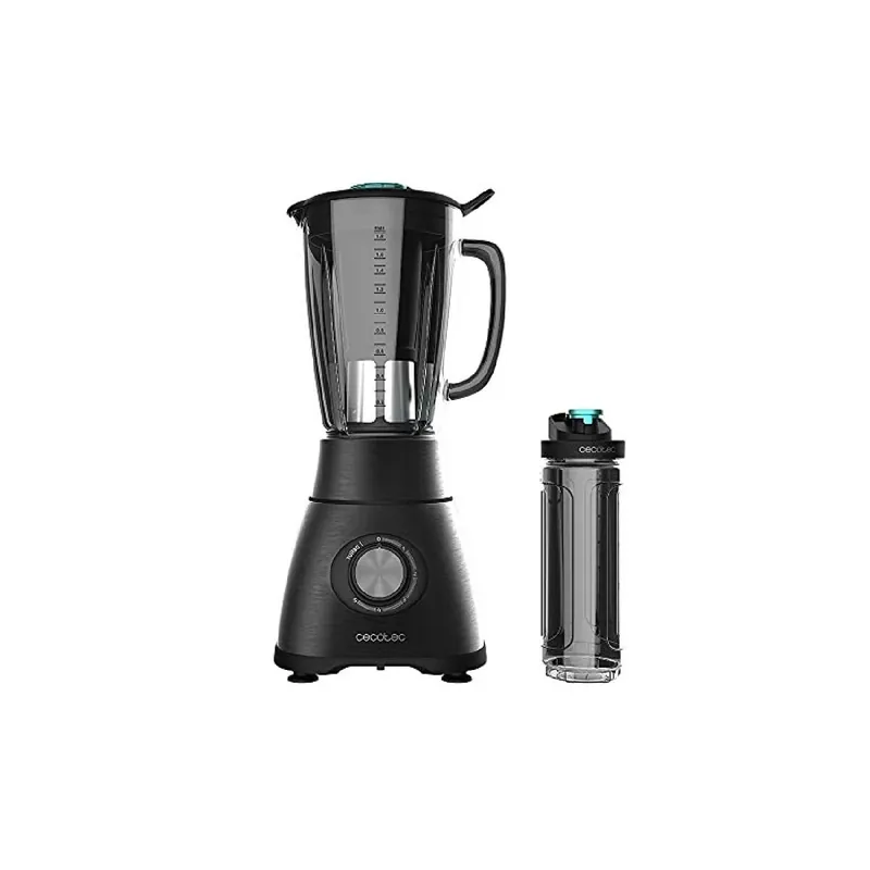 Batidora de vaso Cecotec Power Black Titanium 1800 Go 1800W 22000 rpm negro - Electrodomésticos