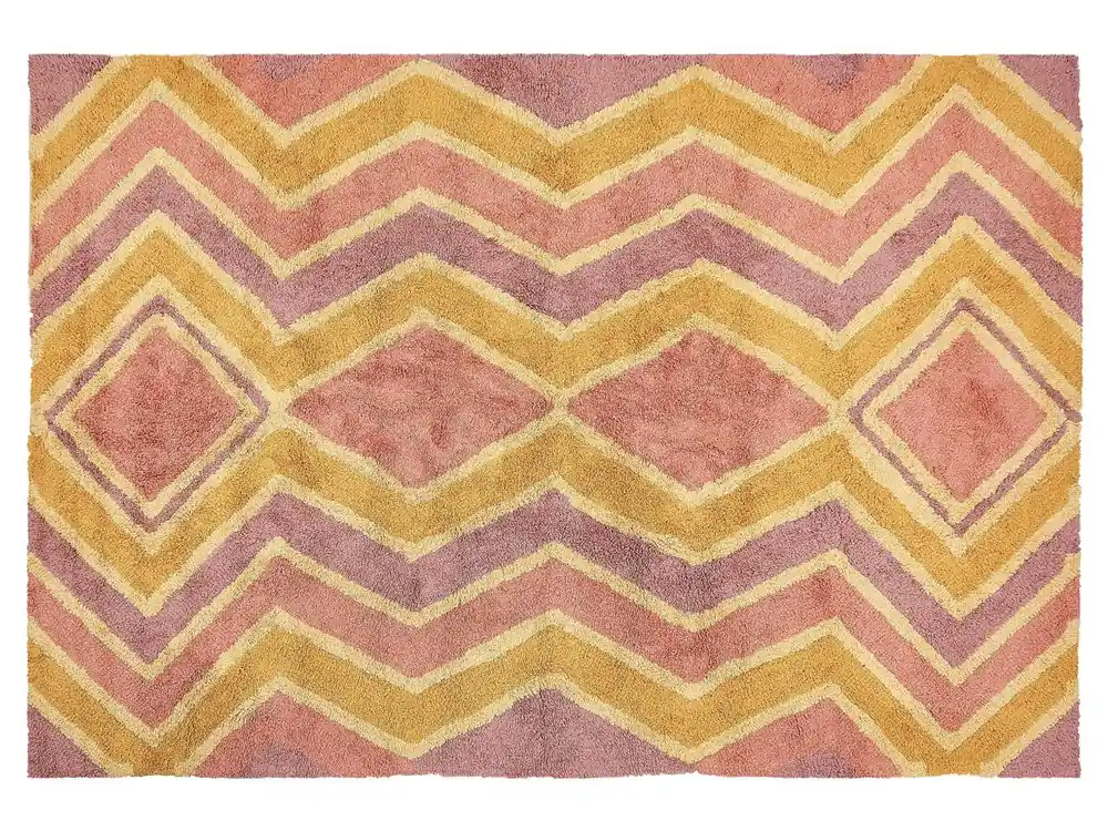 Alfombra CANAKKALE Multicolor 140 x 200 cm Algodón - Textil