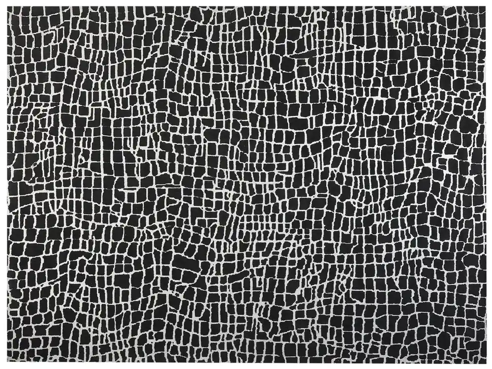 Alfombra PUNGE Negro 300 x 400 cm - Textil