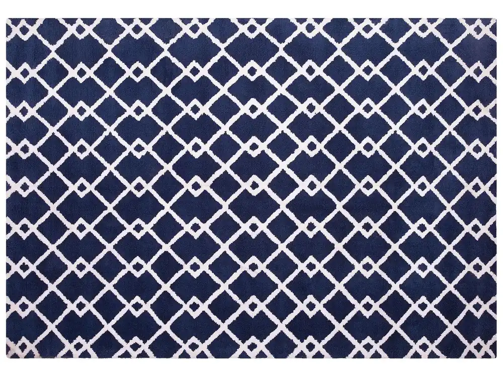 Alfombra SERRES Azul 160 x 230 cm - Textil