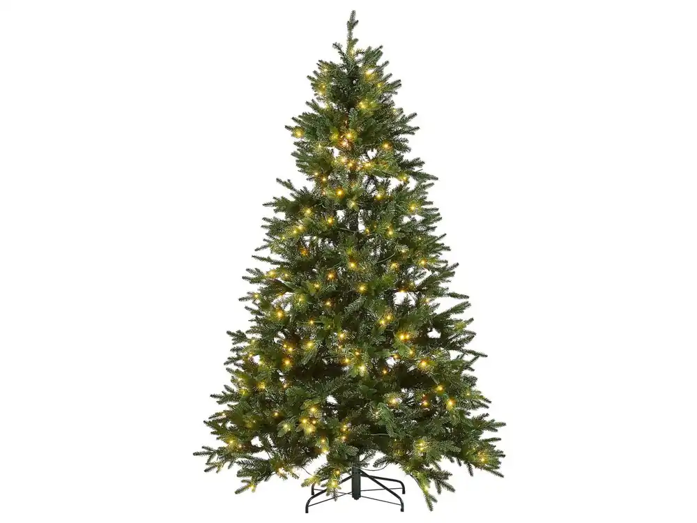 Árbol de Navidad LED FIDDLE 210 cm Verde - Decoración