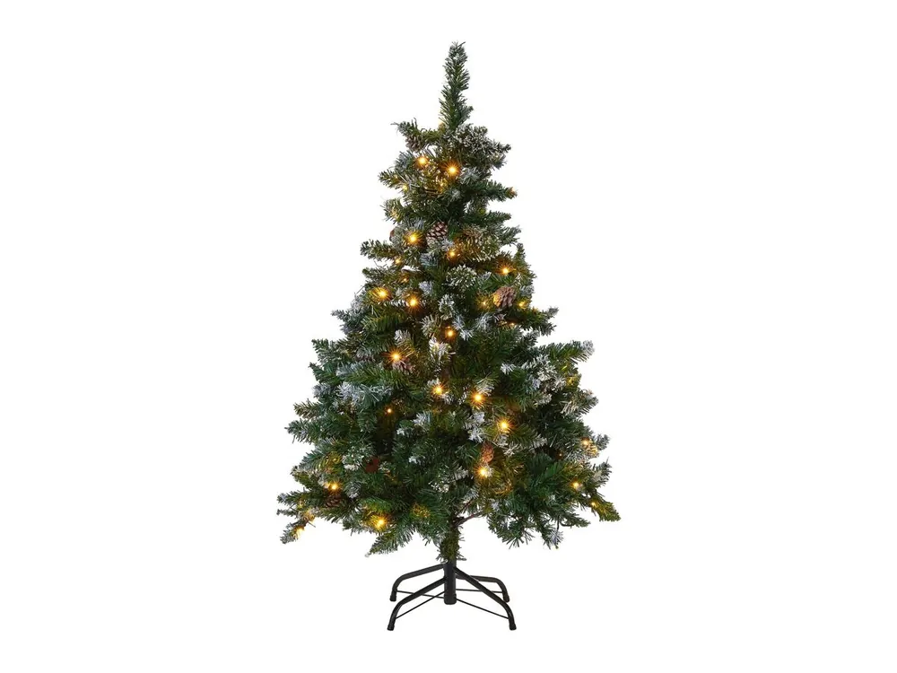 Árbol de Navidad LED PALOMAR 120 cm Verde oscuro - Decoración