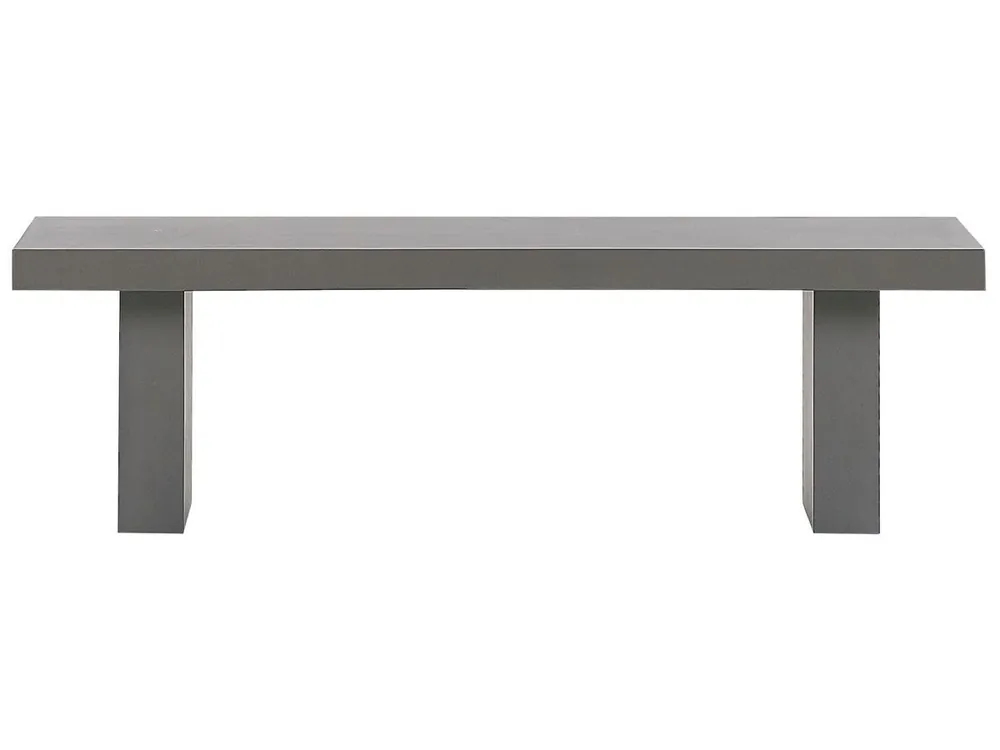 Banco de jardín TARANTO 150 cm Cemento Gris