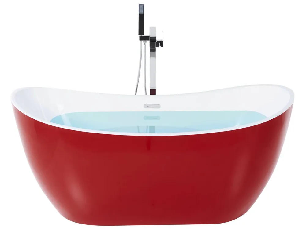 Bañera independiente ANTIGUA 150 x 75 cm Rojo - Baño