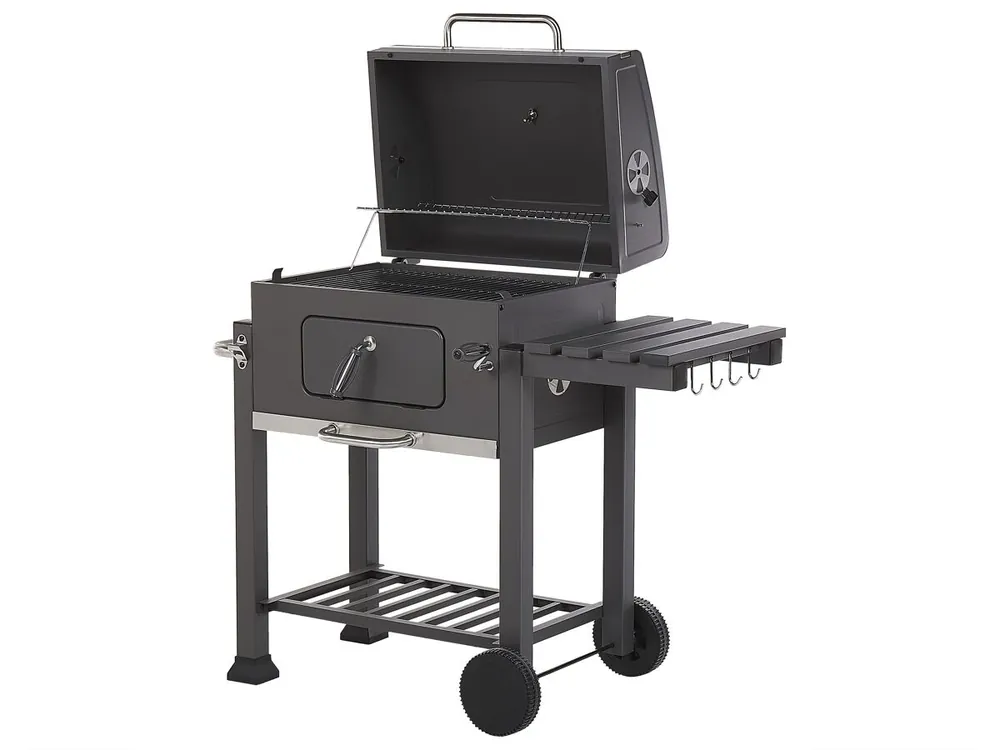 Barbacoa de carbón PAVLOF Metal Negro - Jardín