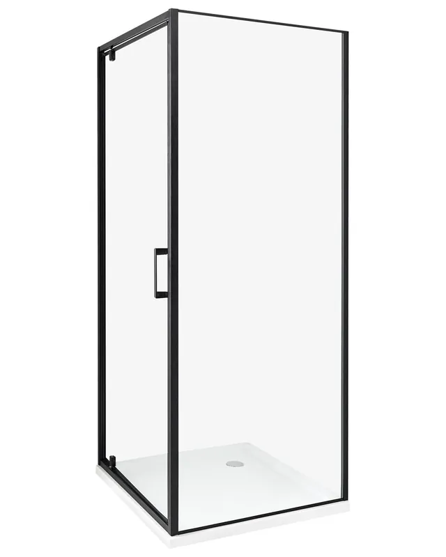 Cabina de ducha DARLI 70 x 70 x 185 cm Negro - Baño