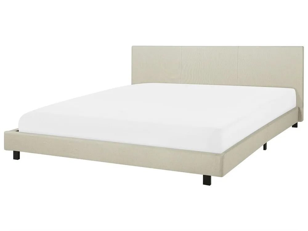Cama Tela ALBI 180 x 200 cm Gris - Descanso