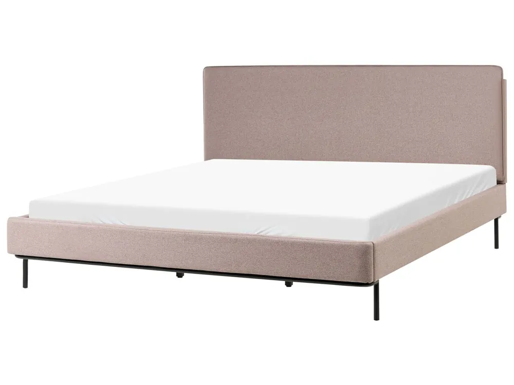 Cama Tela CORIO 180 x 200 cm Gris pardo - Descanso