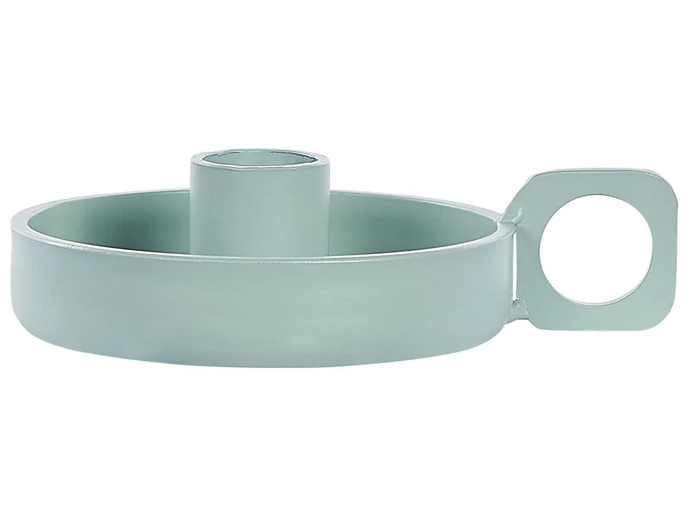 Candelero CHORIO Metal 4 cm Verde menta - Decoración