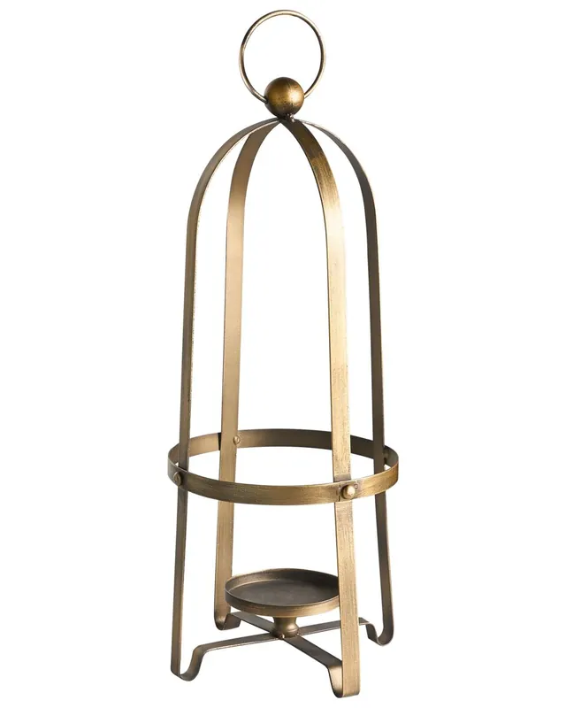 Candelero MARAWI Metal 48 cm Dorado - Decoración
