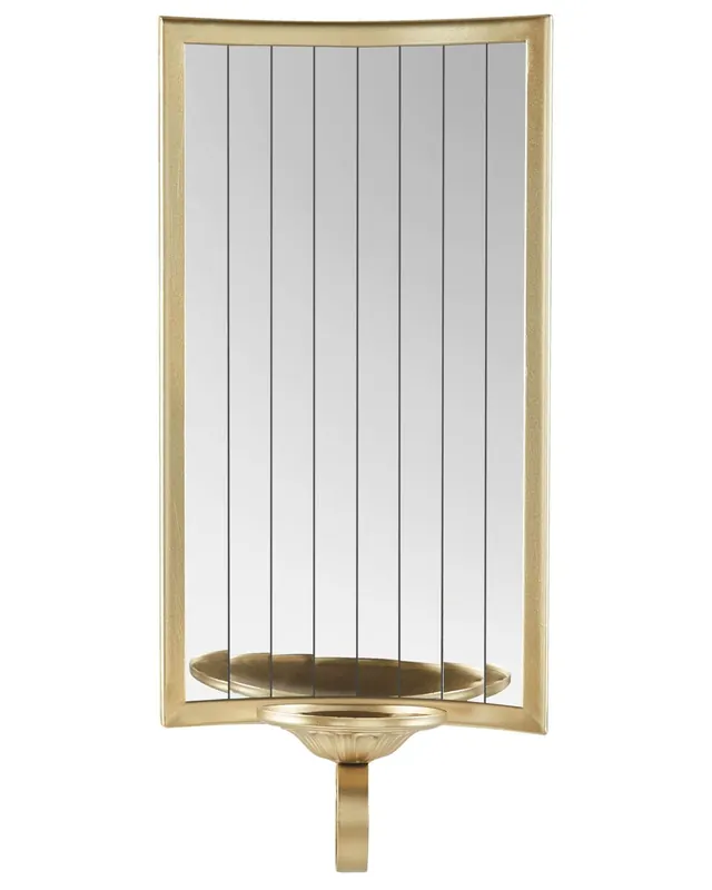 Candelero de pared SOBREDA Metal 41 cm Dorado - Decoración