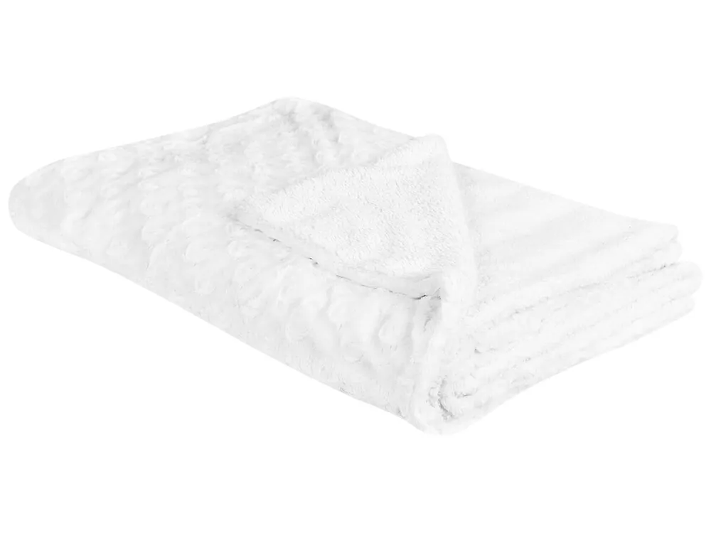 Colcha KANDILLI 150 x 200 cm Blanco crema - Textil