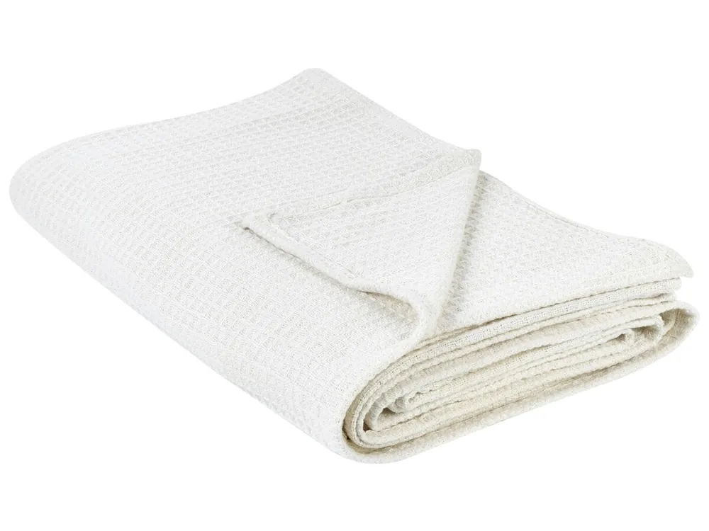 Colcha RAGALA Algodón 200 x 220 cm Beige claro - Textil