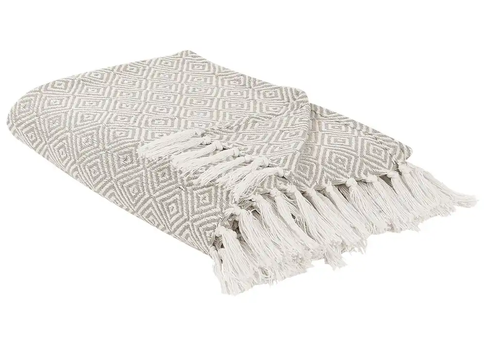 Colcha TOUTLI Algodón 220 x 240 cm Gris pardo - Textil