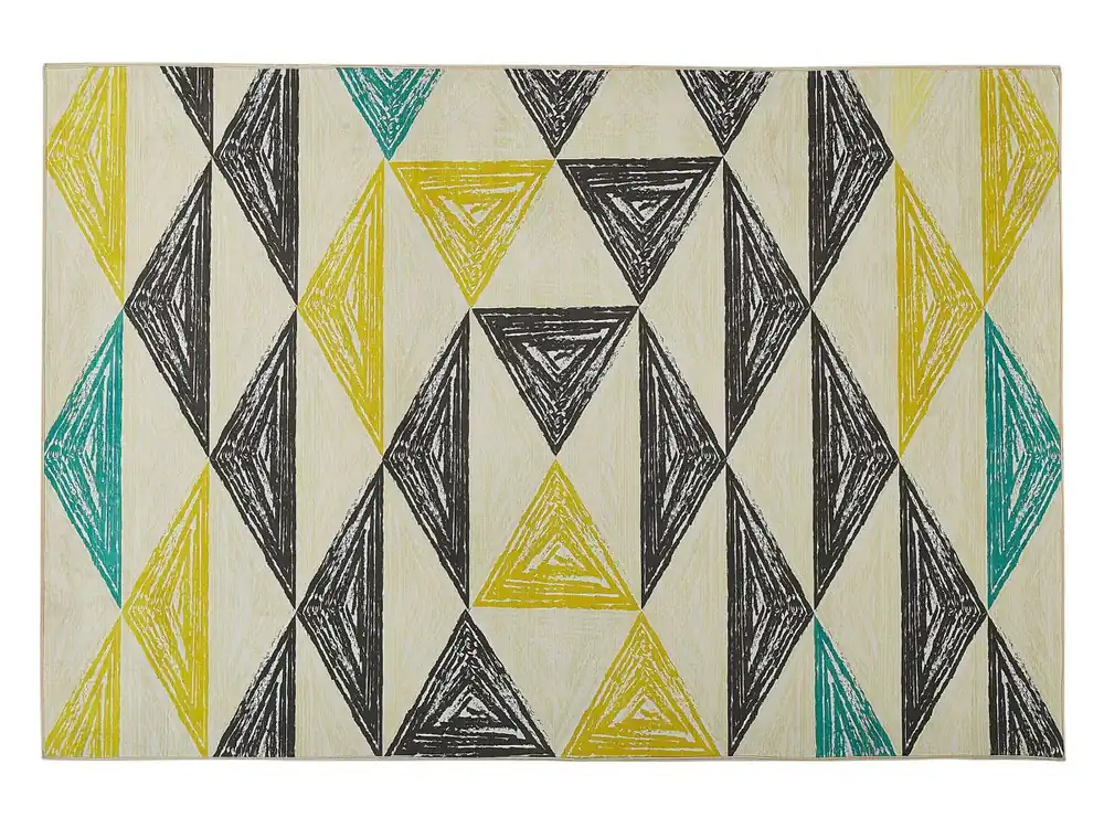 Alfombra KALEN Gris 140 x 200 cm - Textil