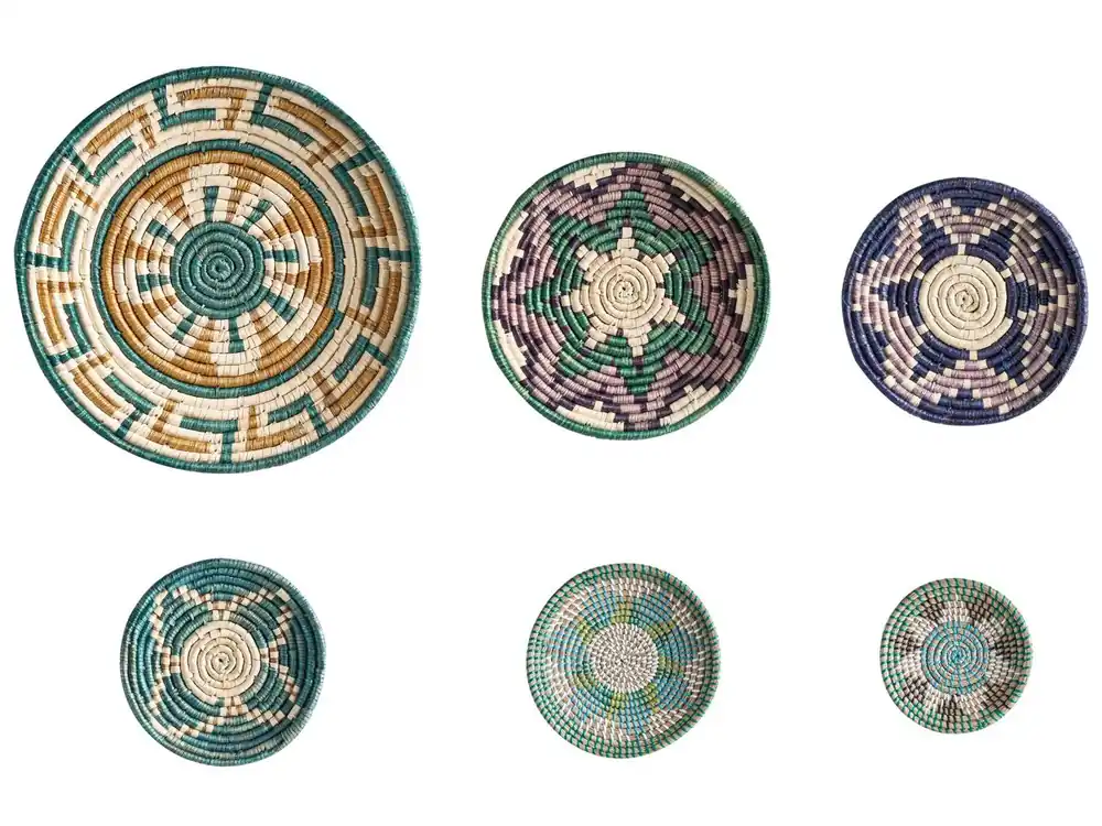 Conjunto de decoraciones colgantes NAMDINH Algas marinas 56/42/34/30/25/20 cm Multicolor - Decoración