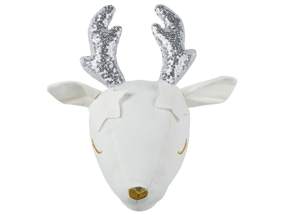 Decoración de pared infantil Corzo SUZY Algodón 29 cm Blanco - Bebé