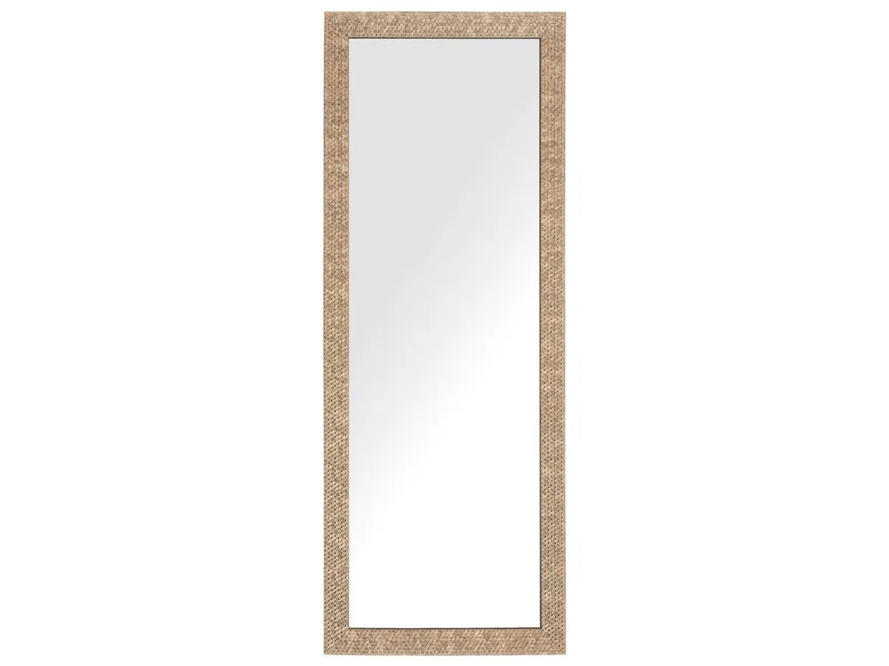 Espejo AJACCIO 50 cm 130 cm Plateado - Decoración