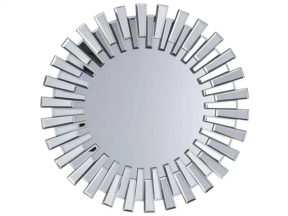 Espejo CHOLET 70 cm 70 cm Plateado - Decoración