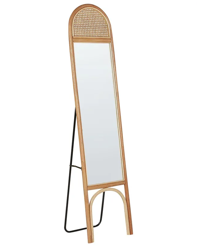 Espejo de pie BRUSSEY 170 cm Ratán Natural - Decoración