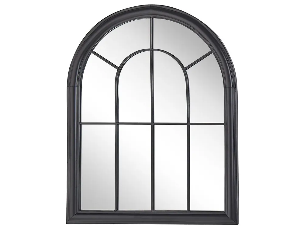 Espejo EMBRY 69 cm 89 cm Metal Negro - Decoración