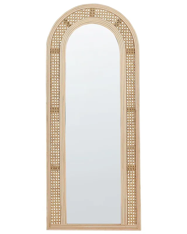 Espejo FRANEY 50 cm 120 cm Ratán Natural - Decoración