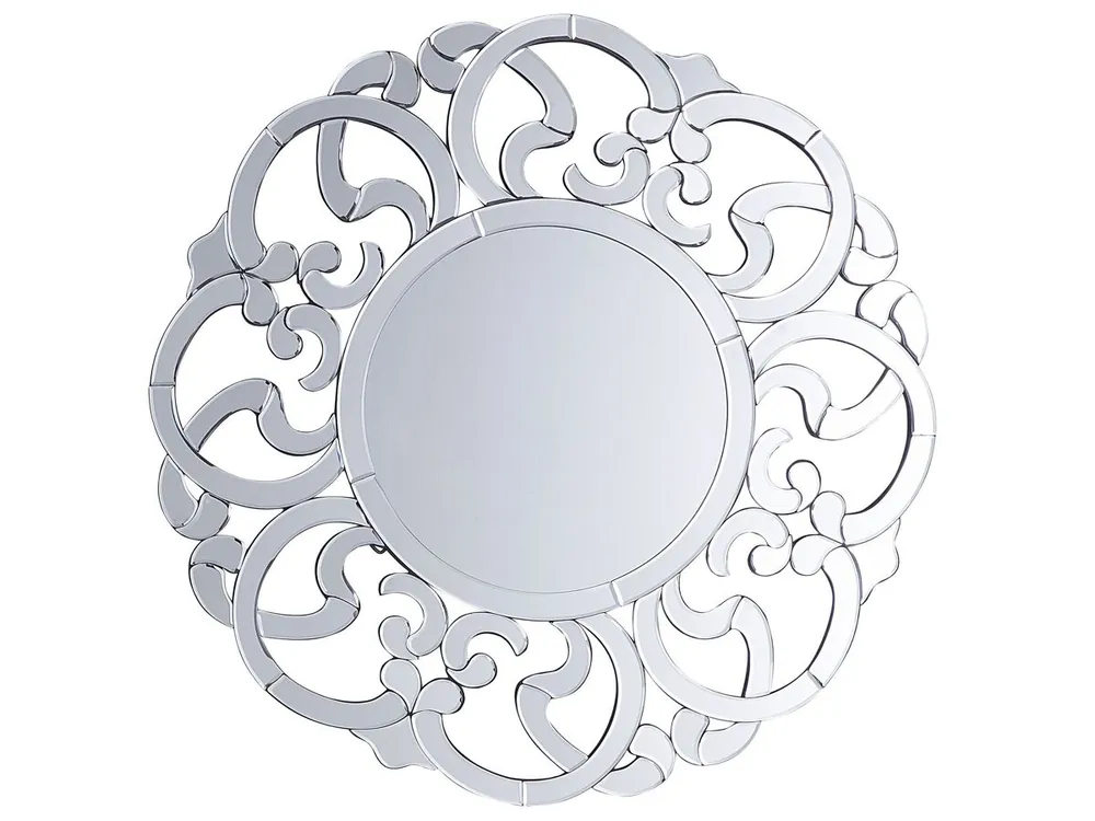 Espejo MORNAIX 70 cm 70 cm Plateado - Decoración