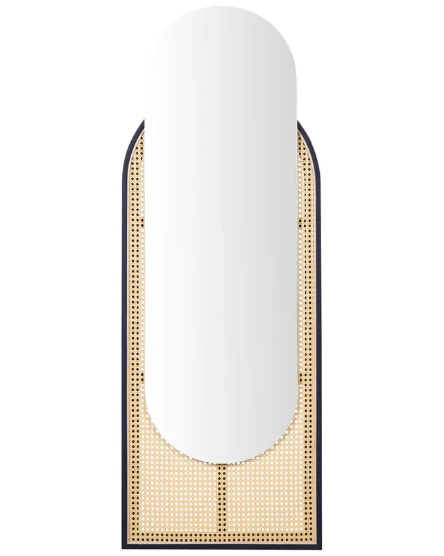 Espejo NEVERS 53 cm 143 cm Ratán Natural - Decoración