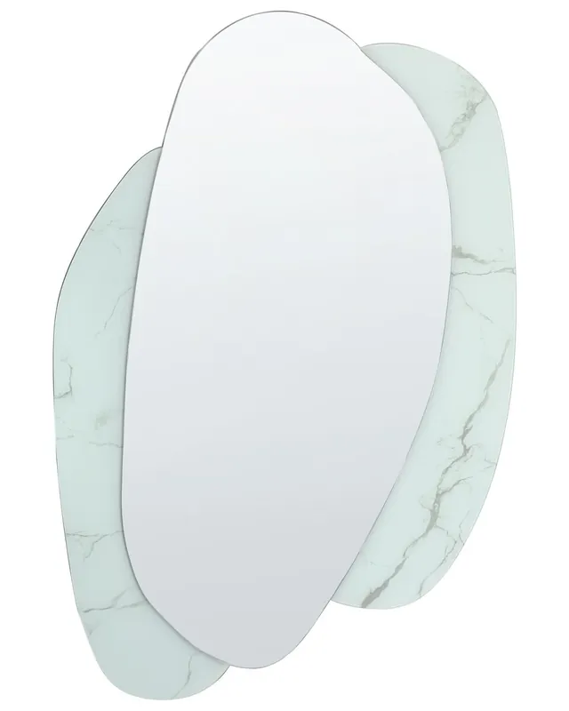 Espejo PANNES 80 cm 117 cm Azul claro - Decoración