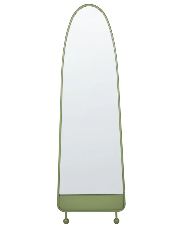 Espejo PARNAY 45 cm 146 cm Metal Verde oliva - Decoración